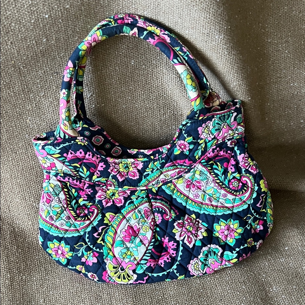 Vera Bradley girls mini tote - petal paisley